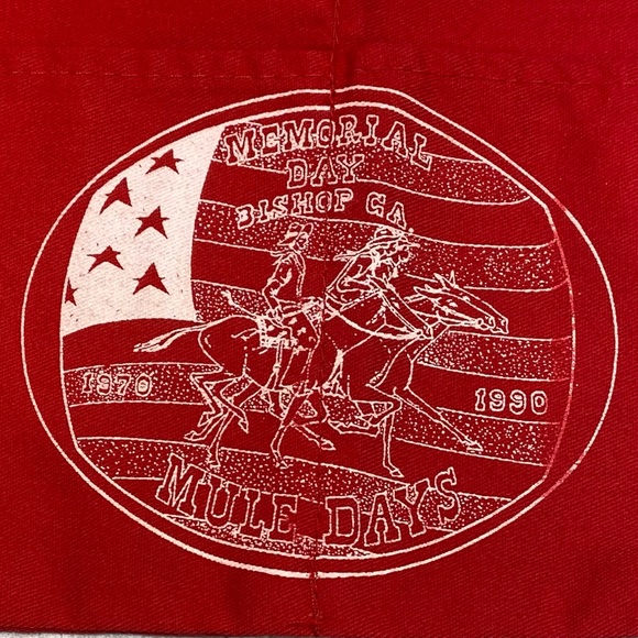 1990 Mule Days Bishop, CA. Apron - Picture 6 of 12